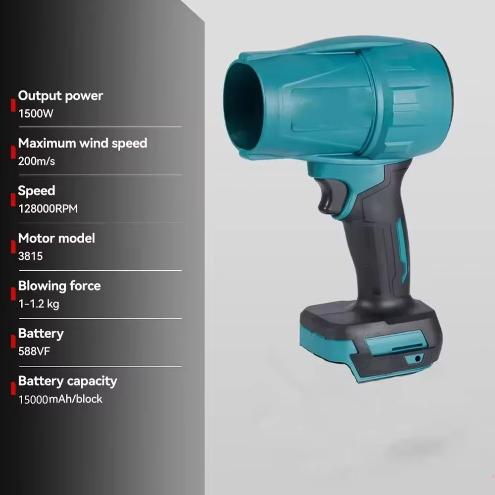 High Speed Powerful Lightweight DIY Air Duster Lithium Battery Electric Handheld Garden Cordless Snow Leaf Blower