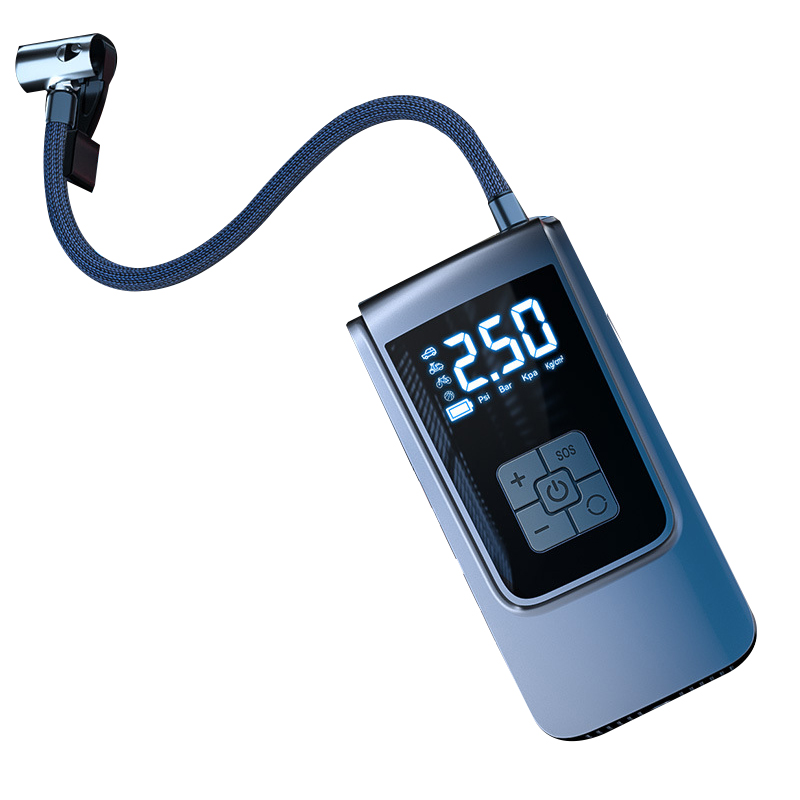 Hot Sale 150psi Air Pump Intelligent Digital Display Car Bicycle Ball Mini Portable Electric Pump Cylinder