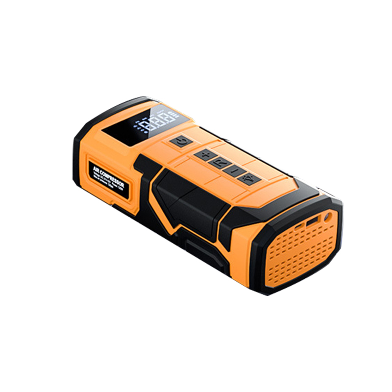 Hot Selling 11.1V Portable Mini Wireless Digital Car Tire Inflator Pump Plastic Housing Handheld Electric Air Pump Digital