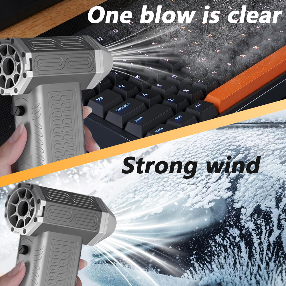 Hot Selling 130000 RPM Mini Cordless for Blower Compressed Air Duster Pro for Car Drying Vacuum Cleaner
