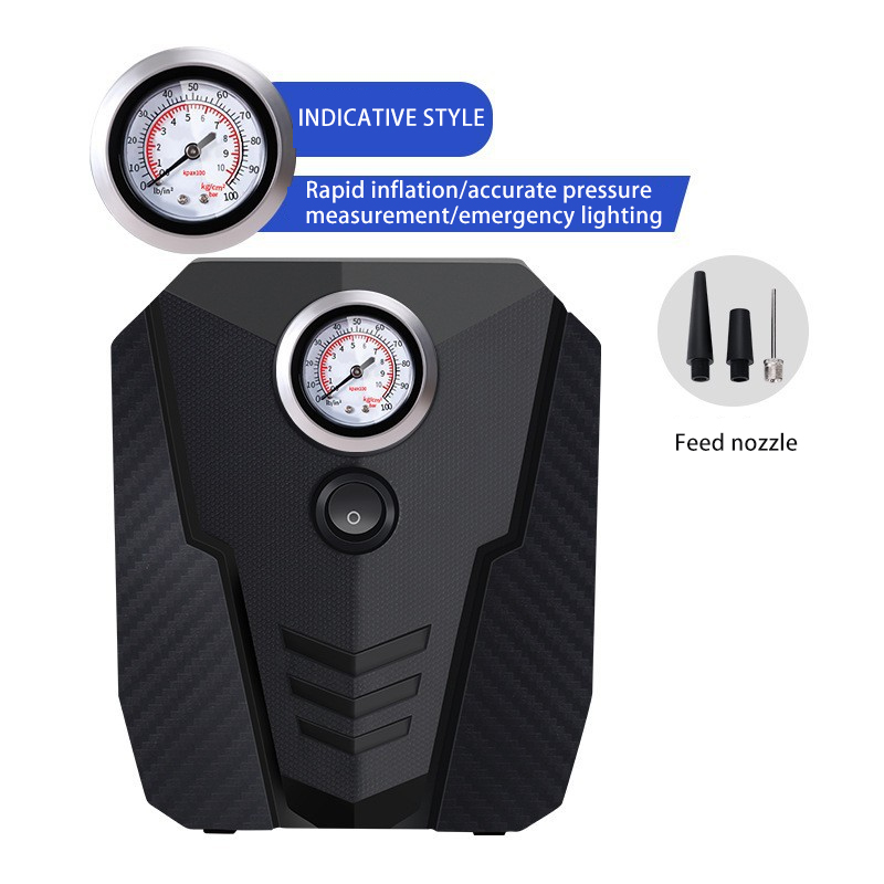 Hot Selling Mini Portable Emergency 12V Pointer Type Car Tire air Pump for Car Tires