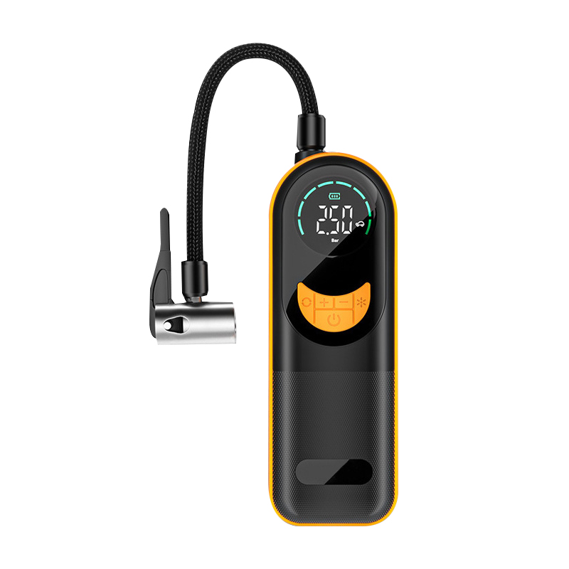 Hot Selling Product 7.4V Abs Tire Pressure Monitor Portable Pump Pressure Gauge for Bicycle Car Football Car Air Pump
