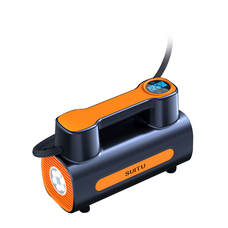 Hot Selling Tire Inflator Mini Digital LED Light Portable 12V Automatic Car Tire air Compressor Pump