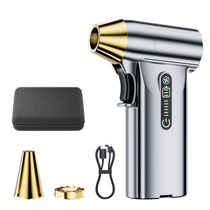 Jet Dry Blower for Car Blower Handheld for Car Drying 130,000 RPM Wind Speed 52m/s Duct Turbo Fan Portable Jet Dry Mini Blower