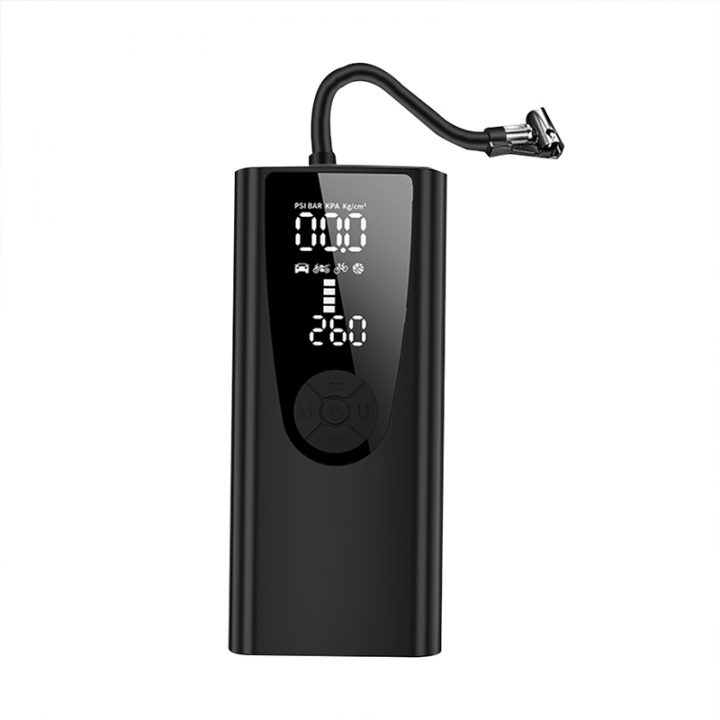 Mini Cordless 6000mAh Tire Inflator Digital Automatic Tire Inflators Portable Air Pump Car Air Compressor for Car