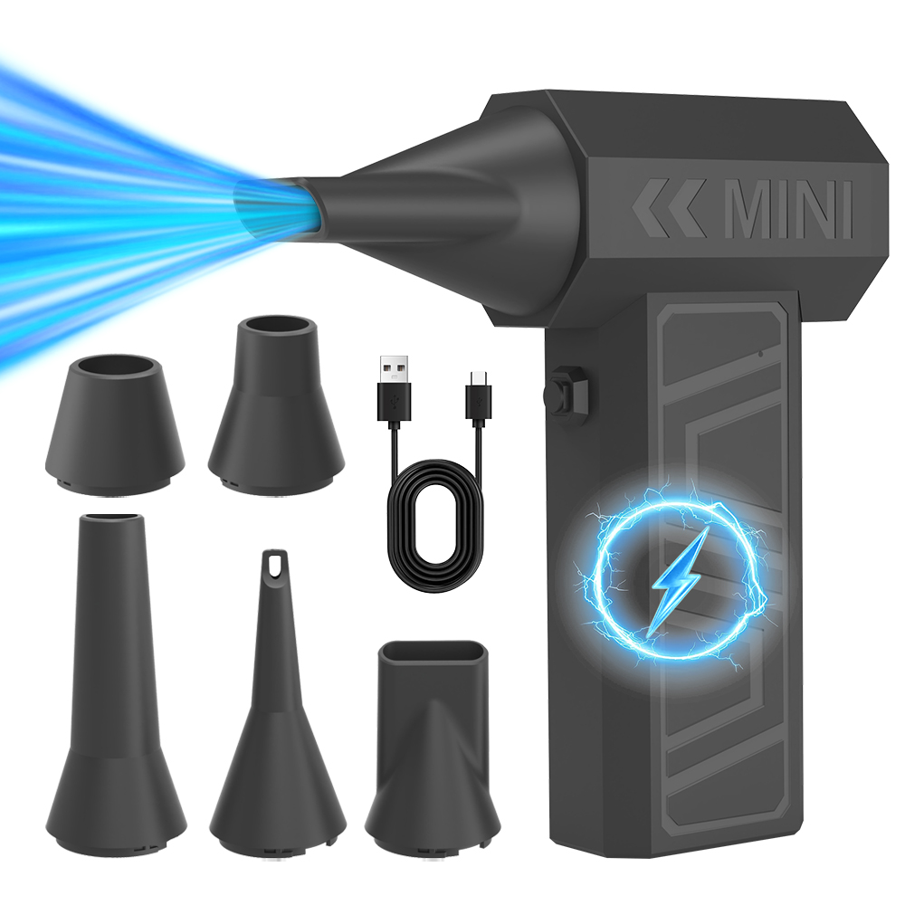 Mini Fan 105000RPM Handheld Mini Blower for PC Cleaning for Computer Keyboard Car Home and Outdoor Use