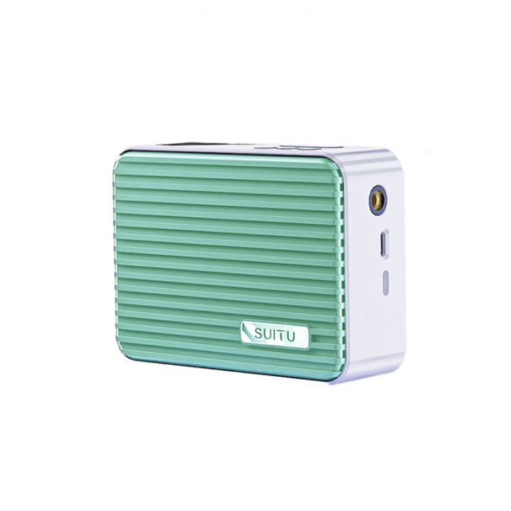 Mini Portable Car Electric Air Compressor Pump ABS Power Bank with Digital Display for Tire Pressure Monitoring