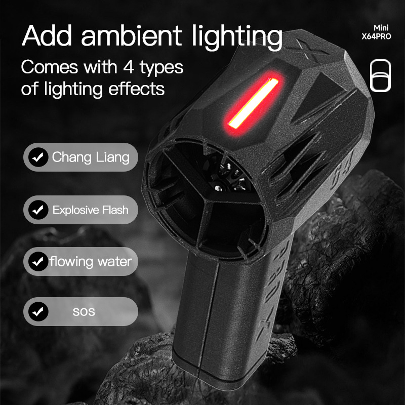 Mini X64PRO 950W Car Cleaning Tool 240km/h Turbo Violent Jet Fan 5th Generation with 1500g Thrust and 64mm Duct