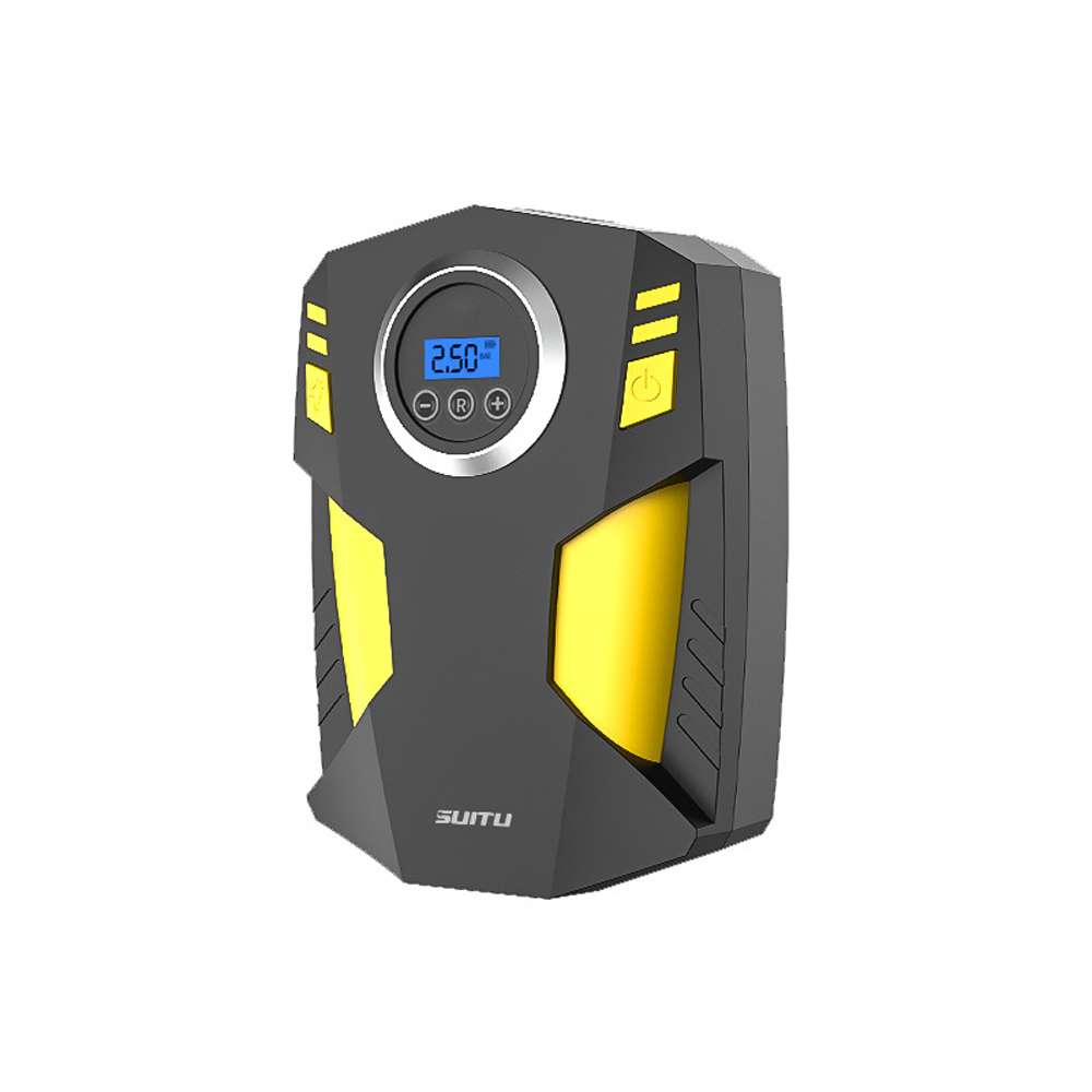 Multifunctional LED Digital Car Air Compressor with ABS Material Automatic Electric DC 12V Portable Tire Inflator