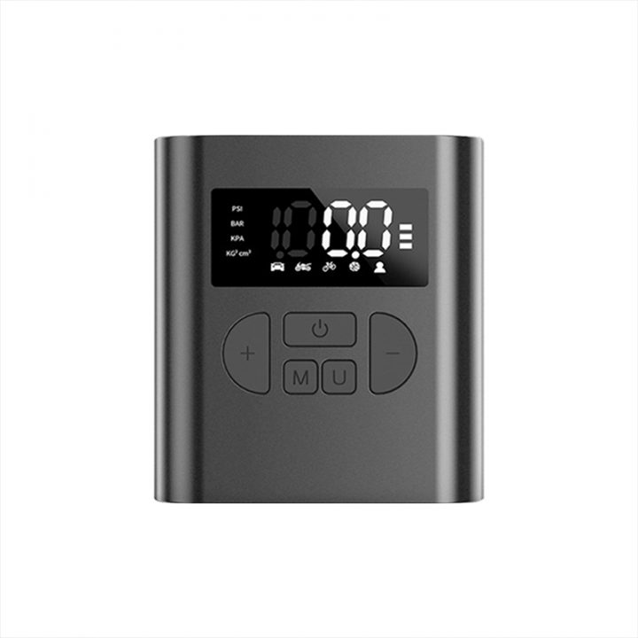 New 2024 Mini Wireless Electric Portable Rechargeable Car Air Compressor Pump ABS Digital Tire Inflator Bike Type-c Universal