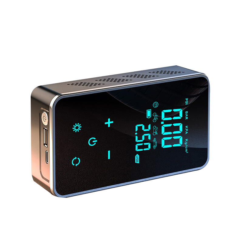 New Design Air Pump Portable 3600mAh Wired Wireless Rechargeable Electric Cycle Bike Car Tire Inflator