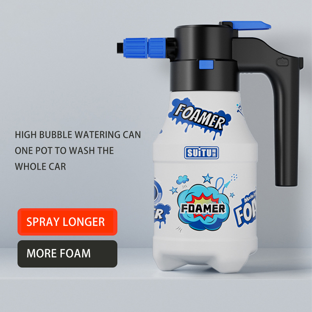 New Electric Foam Watering Wireless Charging Car Wash Special High Pressure 1.5L XP5 Waterproof PCMOS PA-001 Gardening Tools