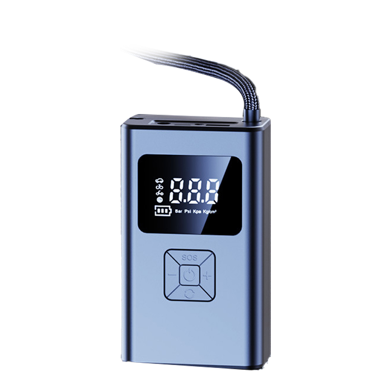 New Mini Portable Car Tire Air Pump Wheel Inflator 7.4V Digital Portable Tyre Pump Car Air Compressor