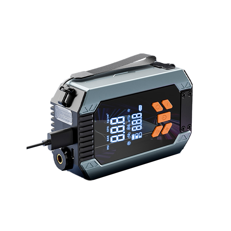 New Portable Rechargeable Wireless 150PSI Tire Inflator with Emergency Lighting Car air Pump