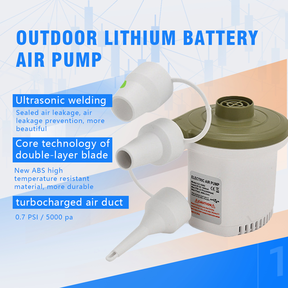 PCMOS 5KPA 20W Portable Air Pump