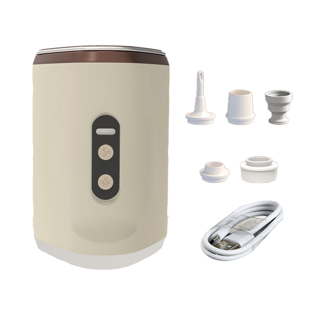 ODM/OEM 8KPA Outdoor Multifunctional Portable Electric Mini Air Pump 12W 500L/Min Lighting Air Cushion Wireless Pumping
