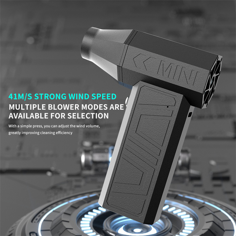 OEM/ODM 90000RPM Turbofan Mini Portable Turbo Fan Handheld Jet Fan High Speed Air Duster Air Blower Wireless Car Dryer