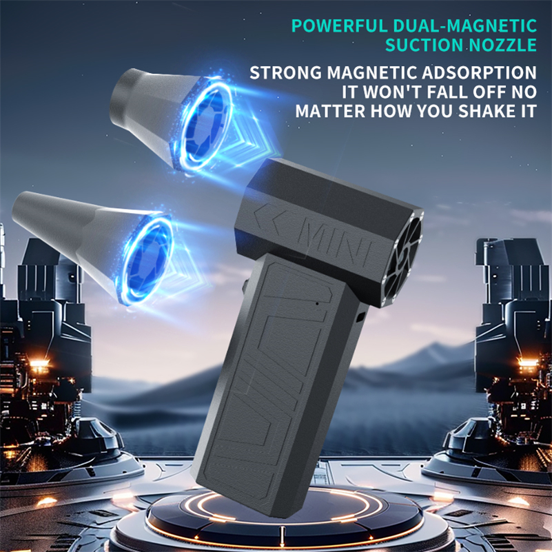 OEM/ODM 90000RPM Turbofan Mini Portable Turbo Fan Handheld Jet Fan High Speed Air Duster Air Blower Wireless Car Dryer