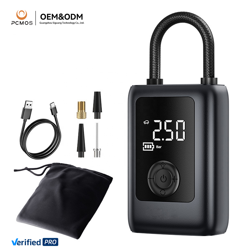 OEM/ODM Bicycle Motorcycle Portable 150Psi Car Tyre Pump Digital Wireless Tire Inflator Air Compressor Car Air Pump