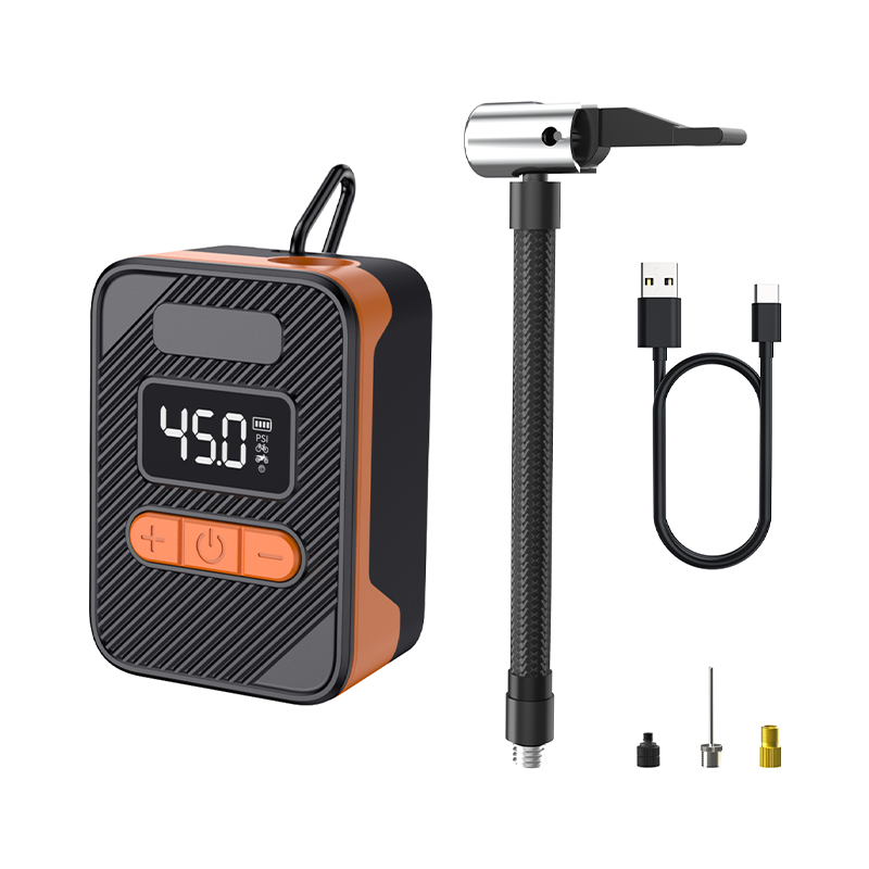 OEM/ODM Mini Portable Bicycle Tire Inflator 150PSI High Pressure ABS Air Compressor Pump Portable Bike Pump