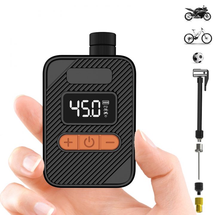 OEM/ODM Mini Portable Bicycle Tire Inflator 150PSI High Pressure ABS Air Compressor Pump Portable Bike Pump