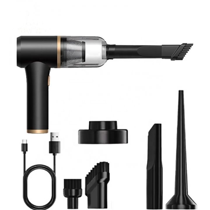 PCMOS 2-in-1 Handheld Cordless Brushless Mini Car Vacuum Cleaner with Air Duster Vacuum Cleaners for Better Cleaning Efficiency