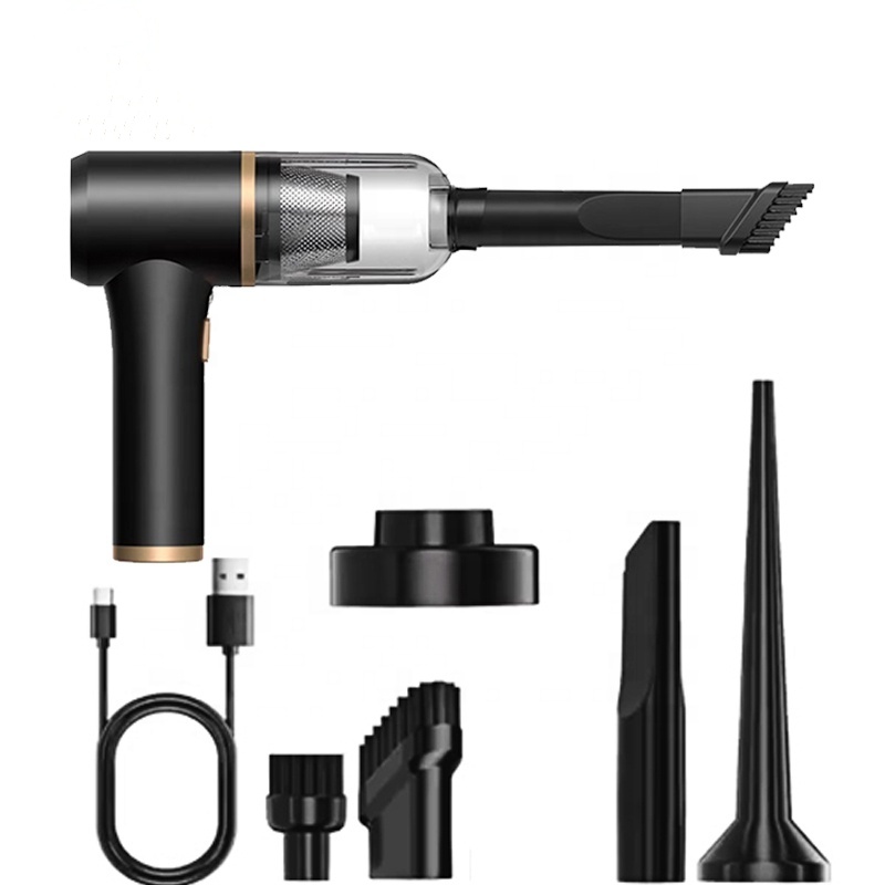 PCMOS 2-in-1 Handheld Cordless Brushless Mini Car Vacuum Cleaner with Air Duster Vacuum Cleaners for Better Cleaning Efficiency