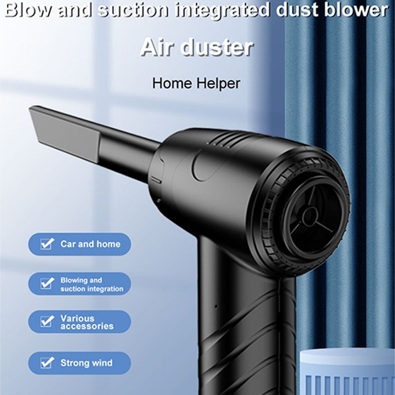PCMOS 6000mAh Wireless Air Duster ABS Compressed Air Blower Computer Keyboard Camera Cleaning 55000 RPM Dry Vacuum Cleaner