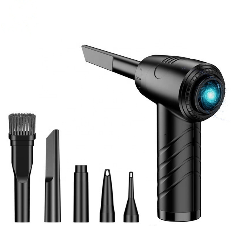 PCMOS 6000mAh Wireless Air Duster ABS Compressed Air Blower Computer Keyboard Camera Cleaning 55000 RPM Dry Vacuum Cleaner