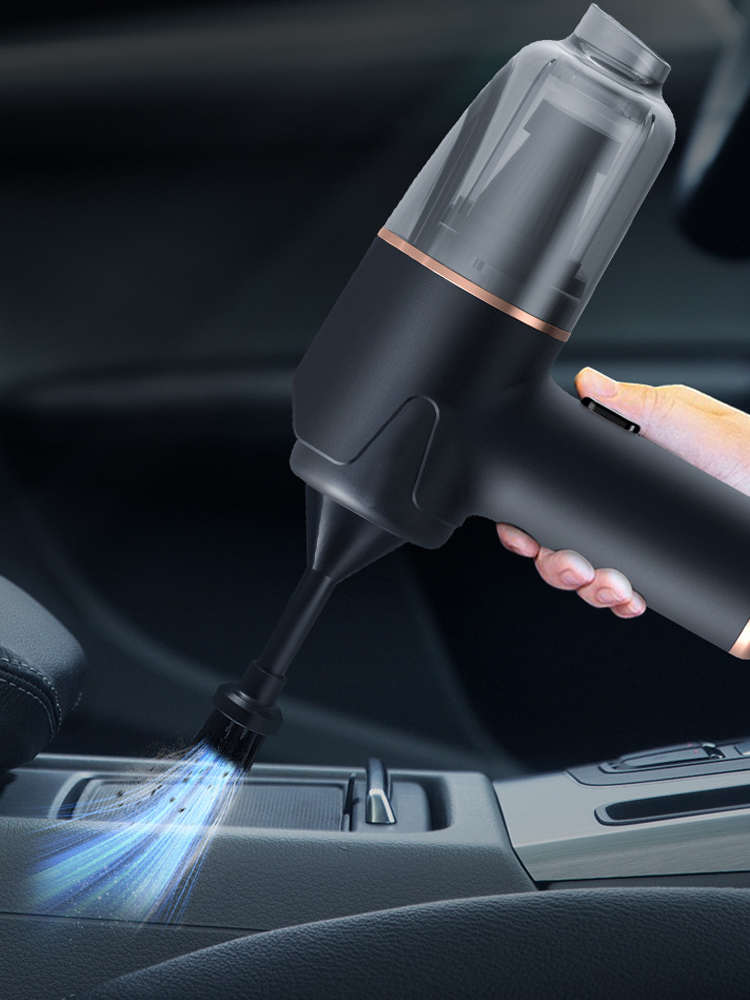 PCMOS 60W 6000Pa Suction Wet Dry Wireless Handheld Portable Car & Home Vacuum Cleaner