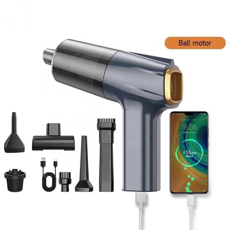 PCMOS 80W Auto Vacuum Cleaner 12V Mini Wired Handheld Car Vacuum Cleaner ABS Interior Car Cleaning Portable Car Vacuum Cleaner