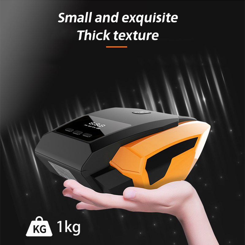 PCMOS Air Compressor Double Cylinder Household 12V Electric Pump Portable Emergency Tyre Car Digital Display Air Pump