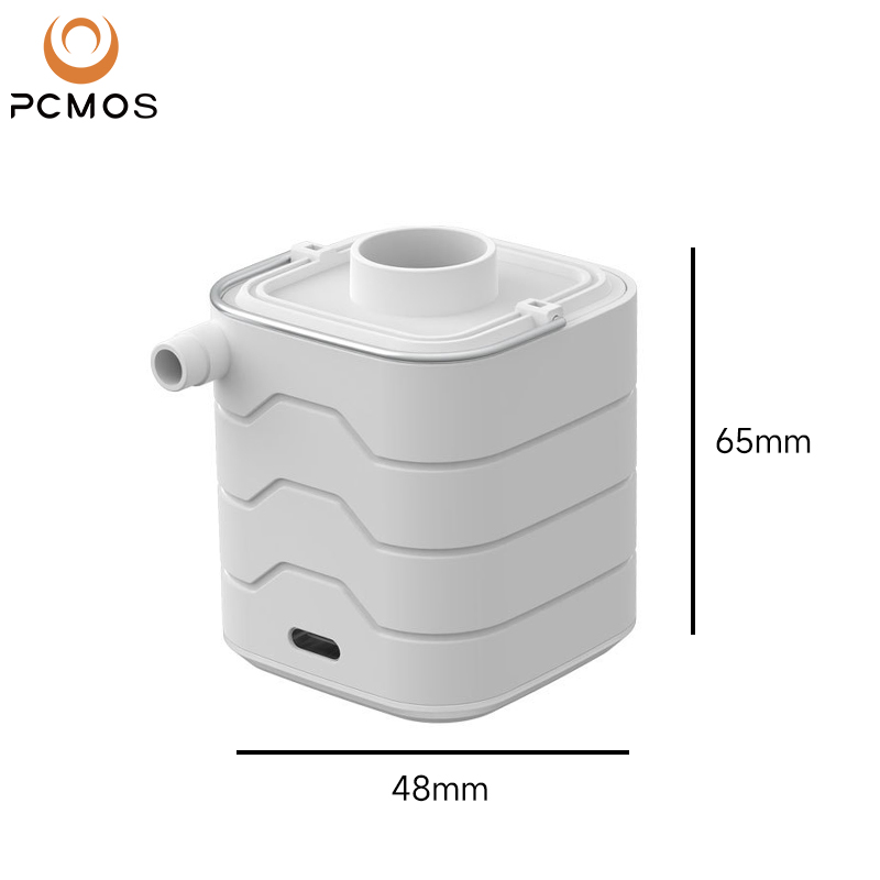 PCMOS Air Compressor Mini Portable Air Pump 3-In-1 Outdoor Camping Lantern Vacuum Pump Electric Inflator Wholesale