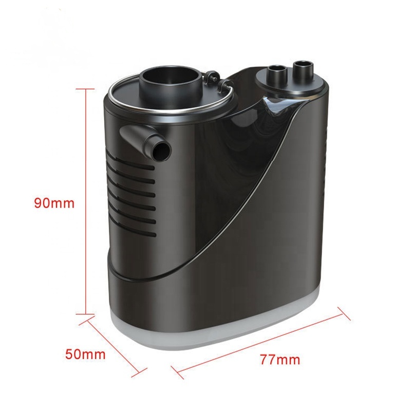 PCMOS Air Pump Mini Portable 3-In-1 Outdoor Camping Lantern Vacuum Pump Electric Inflator Air Compressor