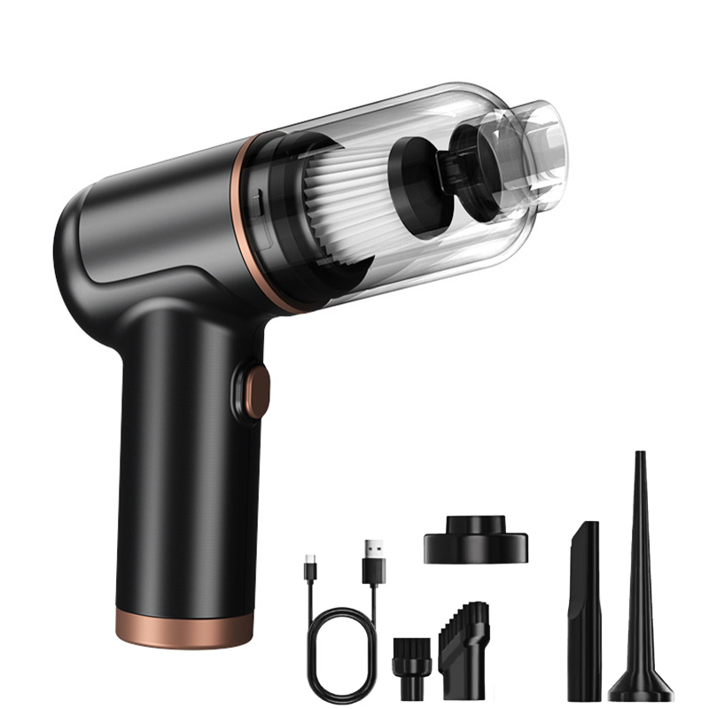 PCMOS Car ABS Wet Dry Vacuum Cleaner Cordless Wireless Handheld DC7.4V 60W Large Capacity 5000Pa Mini Portable Machine