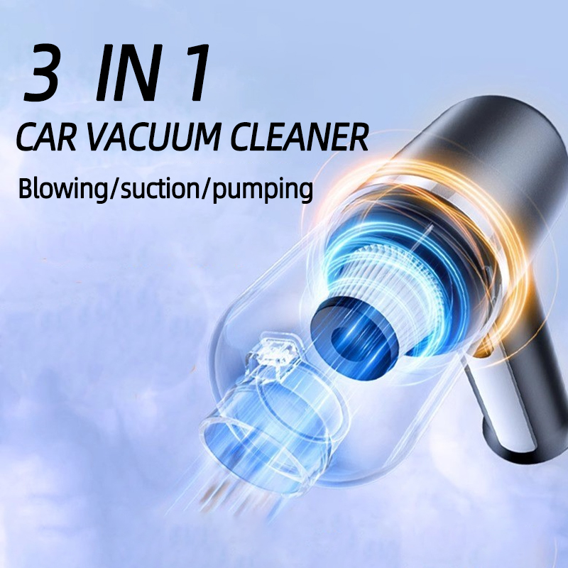 PCMOS Cordless Brushless Rechargeable Portable Mini Car Vacuum Cleaner Vacuum Cleaner