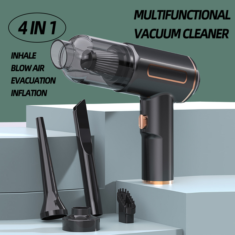 PCMOS DC7.4V Large Capacity 11000Pa Mini Portable Car Vacuum Cleaner Cordless Wireless Handheld Made of ABS Material