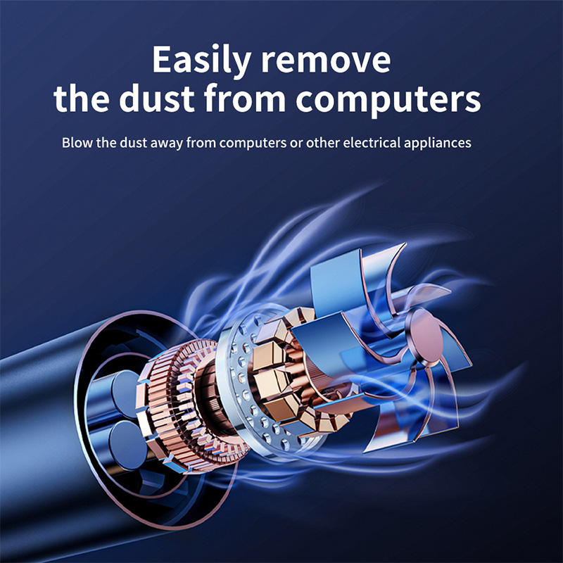 PCMOS High Power Computer Case Dust Blower Portable Handheld Electric Cordless Vacuum Cleaner Cross Border New Technology