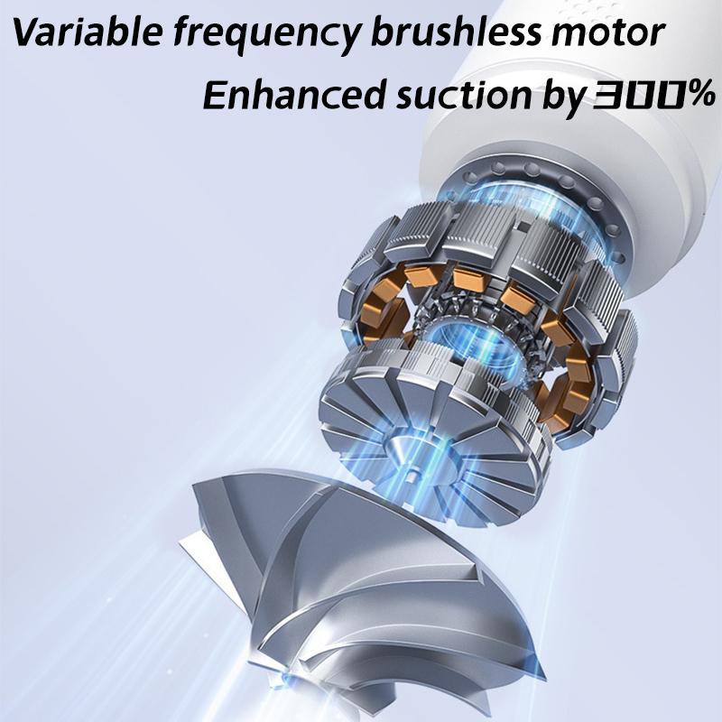 PCMOS High Suction Power Cordless Handheld Vacuum Cleaner Portable Wireless Product for Car Cleaning Wet and Dry Function