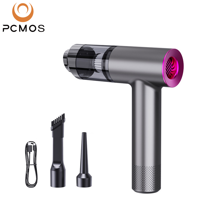 PCMOS Large Power 11000Pa Portable Handheld Cordless Car Vacuum Cleaner 2-in-1 Brushless Wireless Battery Powered