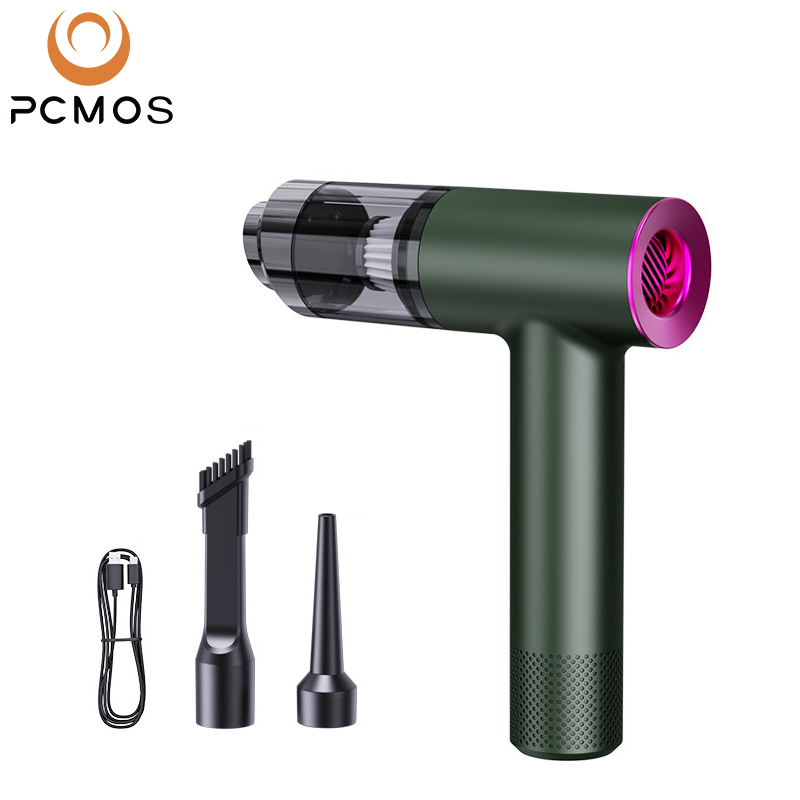 PCMOS Large Power 11000Pa Portable Handheld Cordless Car Vacuum Cleaner 2-in-1 Brushless Wireless Battery Powered