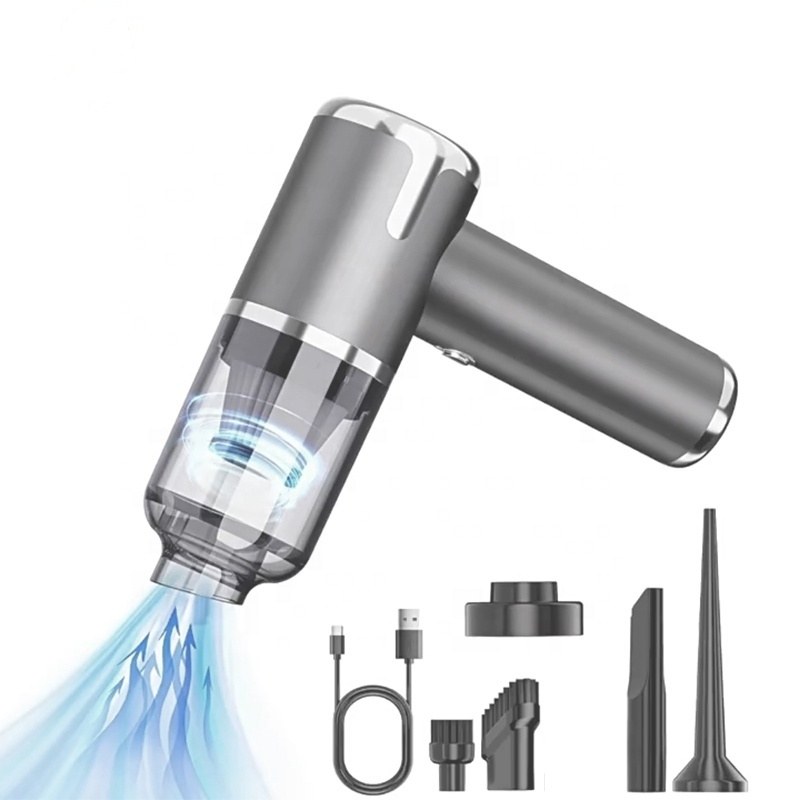 PCMOS Mini Rechargeable 120W Portable Vacuum Cleaner 11000Pa High Power Wireless ABS Handheld Cordless Car Cleaning Portable