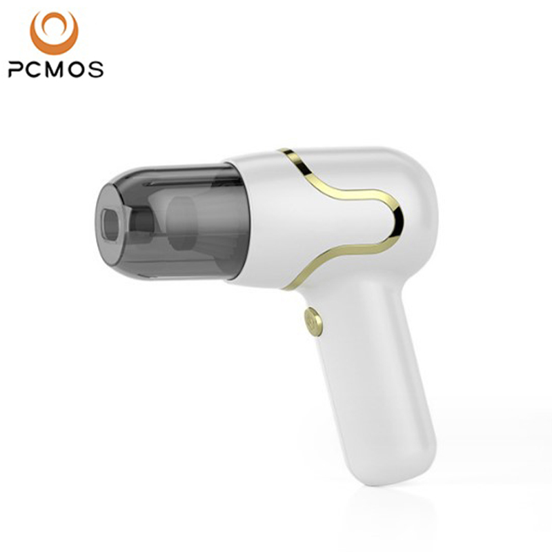 PCMOS Portable 2-in-1 Cordless Car Vacuum Cleaner Large Power Rechargeable Wireless ABS Material for Dry Cleaning Battery