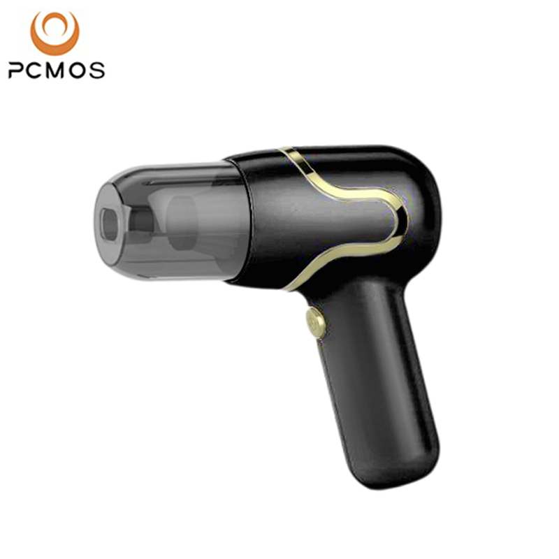 PCMOS Portable 2-in-1 Cordless Car Vacuum Cleaner Large Power Rechargeable Wireless ABS Material for Dry Cleaning Battery