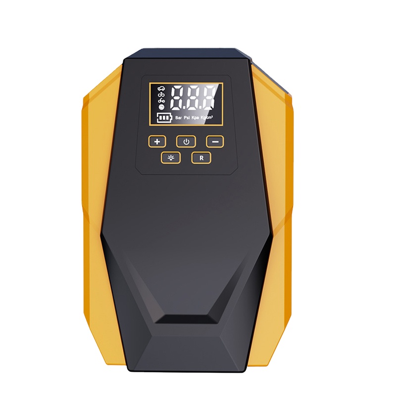 PCMOS Portable Digital Air Compressor Car Tyre Inflator Air Pump Wholesale Price Made of Durable Plastic