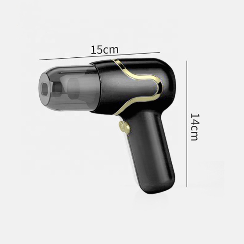 PCMOS Portable Handheld Car Vacuum Cleaner 2-in-1 Design Large Power Cordless Cleaning Brushless Motor Made Durable ABS Material