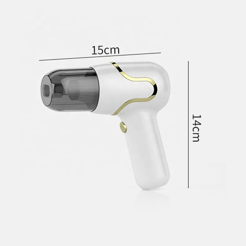 PCMOS Portable Handheld Car Vacuum Cleaner 2-in-1 Design Large Power Cordless Cleaning Brushless Motor Made Durable ABS Material