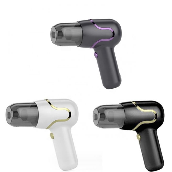 PCMOS Portable Handheld Mini Car Vacuum Cleaner Wireless 2-in-1 Large Power ABS Material Cordless Cleaning Dry Battery Powered