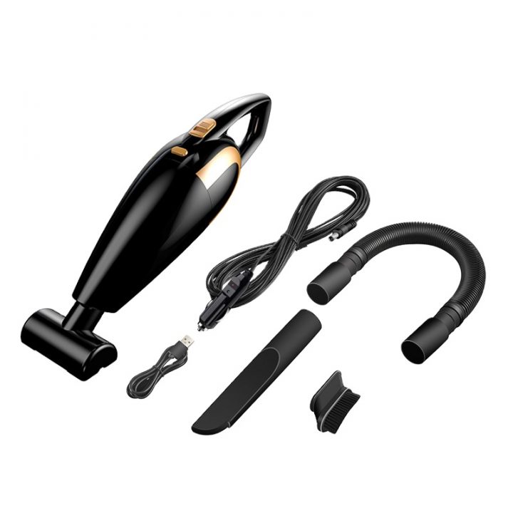 PCMOS Portable Wireless 120W Car Vacuum Cleaner ABS Dual Purpose Quick Cleaning for Wet Dry Use Handheld for Hoover Suction Cabl