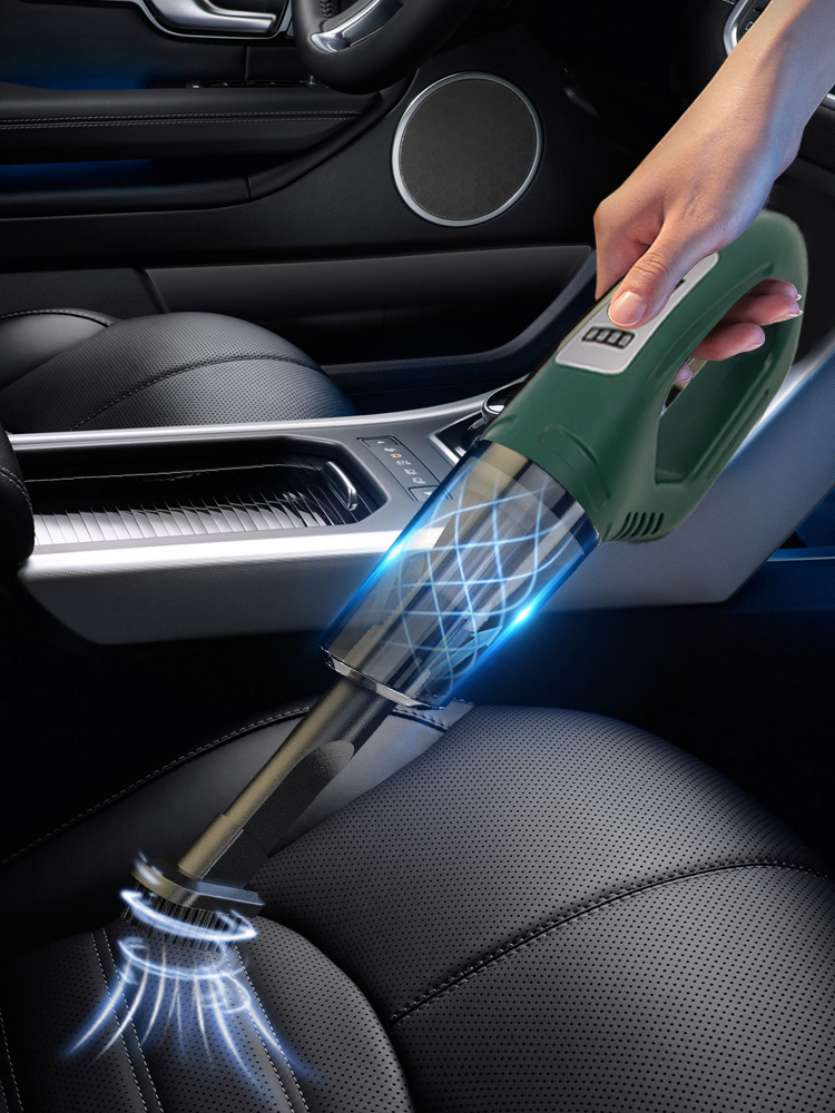 PCMOS Rechargeable Mini Portable Handheld Vacuum Cleaner Strong Suction ABS Dry Cleaning for Cars Cordless Mini Vacuum Portable